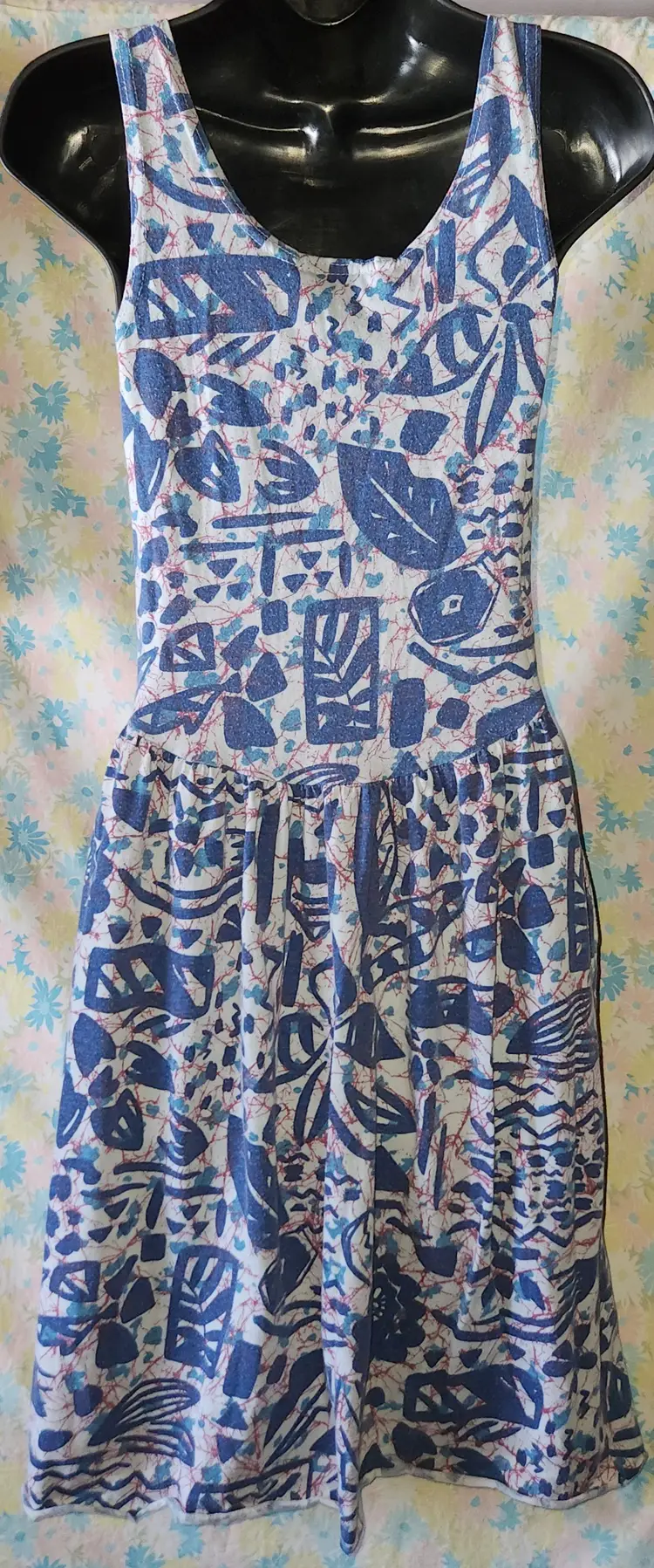 ✨ Funky ️Vintage 80s Knit Summer Dress!✨️
