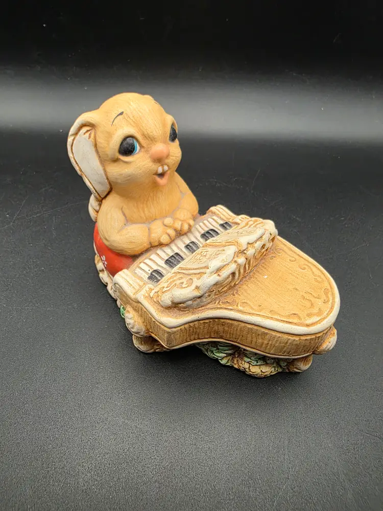Pendelfin Rabbit Playing Piano