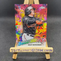 Adley Rutschman 2023 Topps Logofractor Future Stars Baltimore Orioles