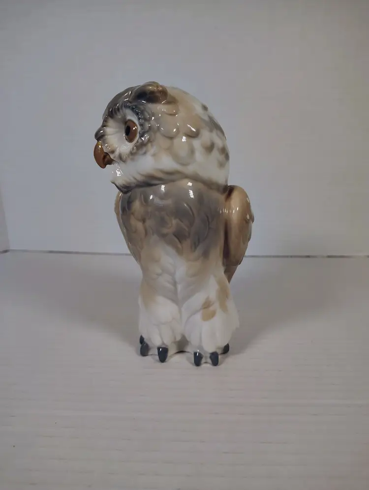 NAO by Lladro Short Eared Owl Hand Made in Spain