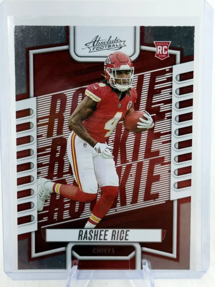 2023 Rasheed Rice Panini Absolute Football- Rookie #120 Kansas City Chiefs