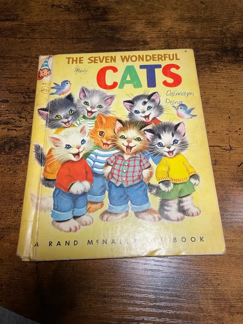 Vintage Cats Children’s Book