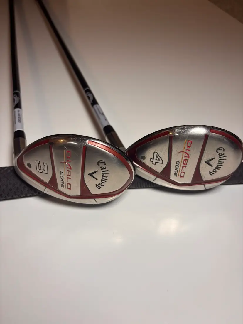 Callaway Diablo 3&4 Hybrid Set In Great Condition