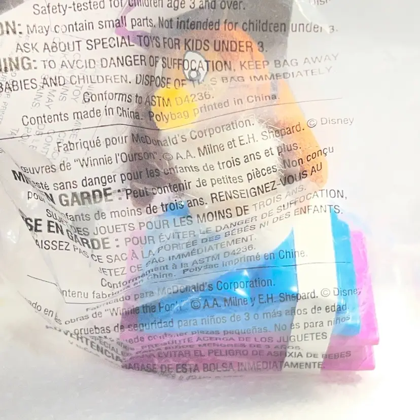 Disney PVC Happy Meal Figure As Pictured