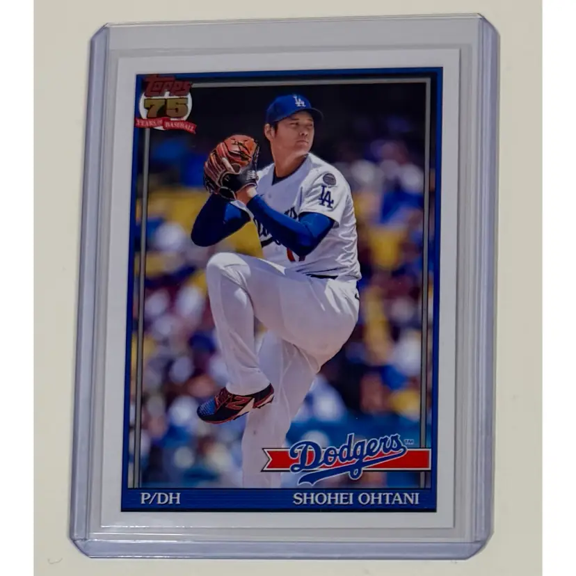 Shohei Ohtani 1991 Topps Los Angeles Dodgers