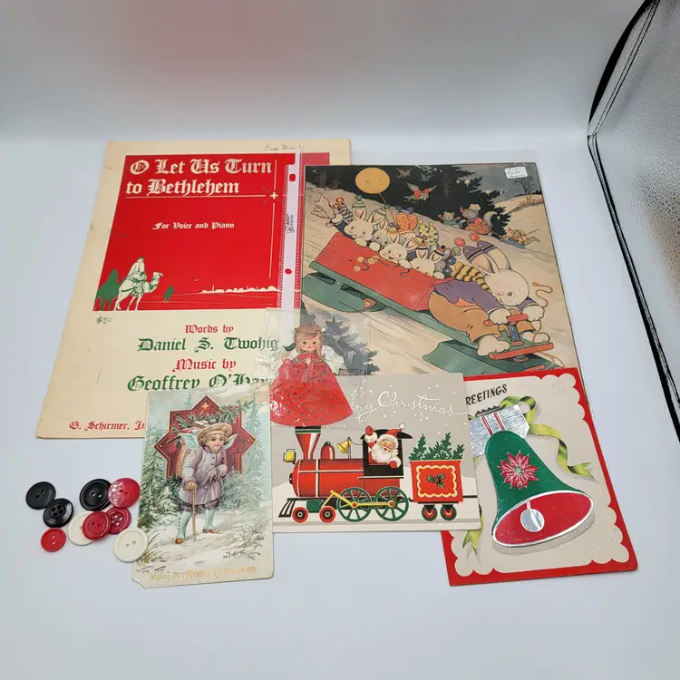 Christmas Themed Junk Journal Kit #1
