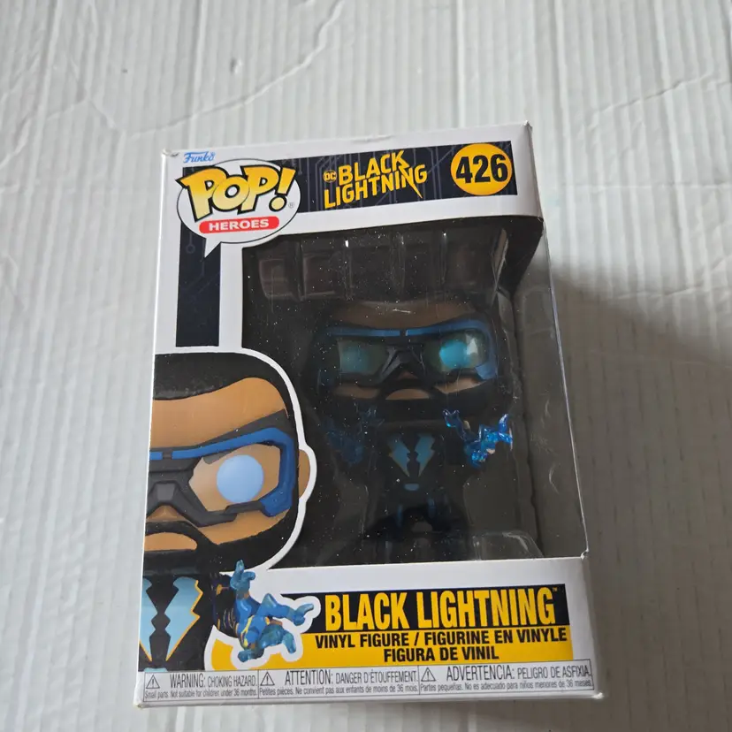 Funko Pop! Heroes DC Black Lighting 426 Black Lghting Vinyl Figure