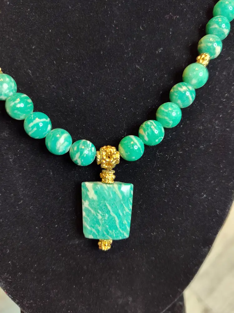 Green Amazonite Necklace