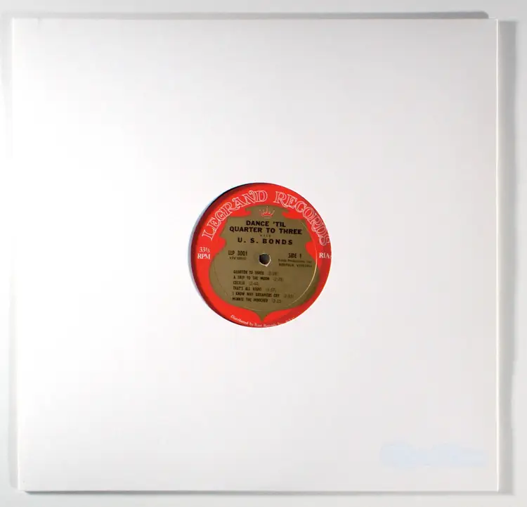 Gary U.S. Bonds - Dance 'til the Quarter to Three (1961) Vinyl LP • New Orleans