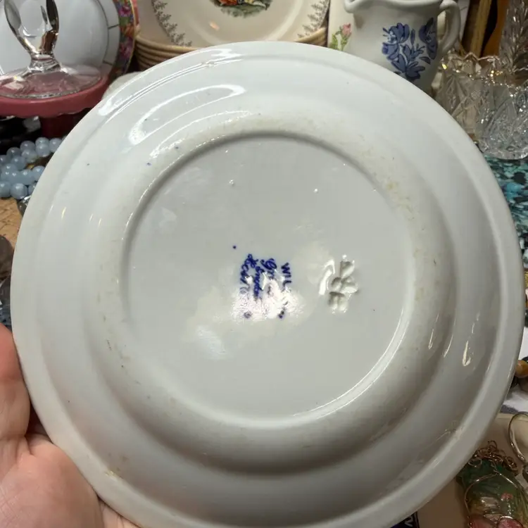 Blue And white Willow Vintage Plate 🫶🏻