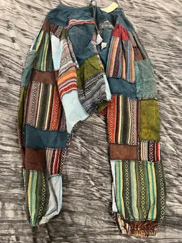 Patchwork Multicolor Harem Pants
One s fits S-XL
By Kathmandu