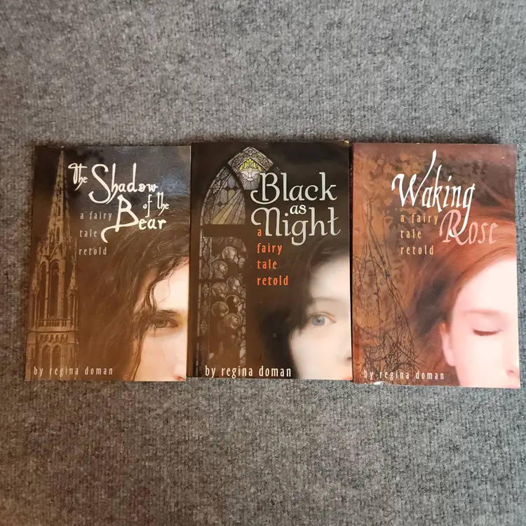 3 A Fairy Tale Retold Books Regina Doman Paperback Walking Rose Black as Night