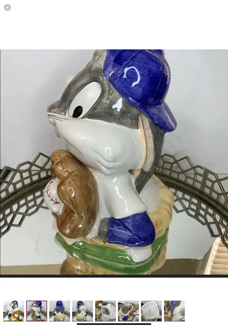 Buggs Bunny Cookie Jar Baseball Vintage #20