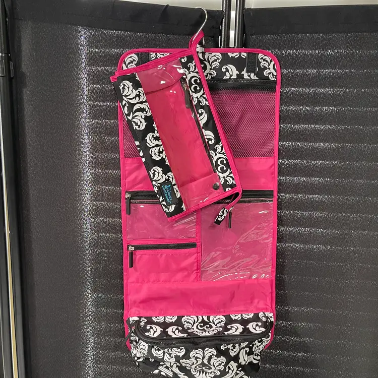 Makeup Travel Toiletries 2-Piece Bag Dorm Bathroom Organization Storage