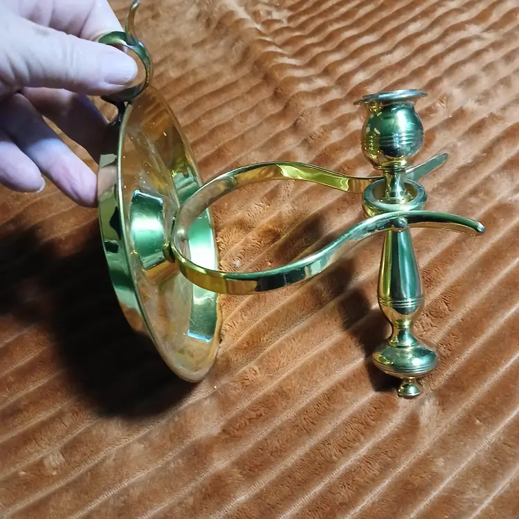 Brass Nautical Candlestick