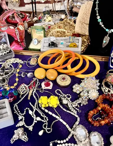 Vintage Jewelry! Bakelite, Sterling Silver, & More! 