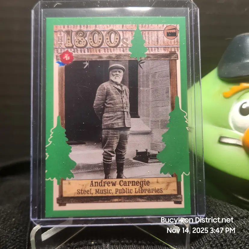 1800's Holiday Andrew Carnegie 19/32 #HA