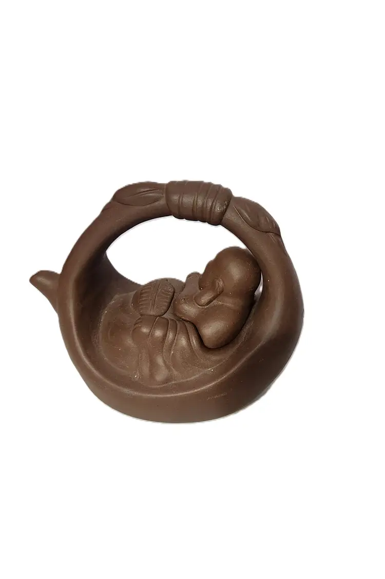 Laughing Buddha Yixing Teapot