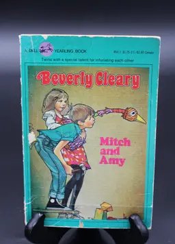 Mitch & Amy by Beverly Cleary, Copyright 1967, 2nd Printing 1980