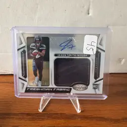 2023 PANINI CERTIFIED FRESHMAN FABRIC MIRROR SIGNATURE FFMS41 JAXON SMITH-NJIGBA /199 Seahawks RC