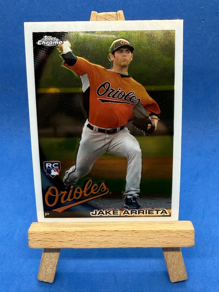 2010 Topps Chrome Jake Arrieta RC #213 Chicago Cubs