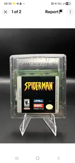 Marvel’s Spider-Man for Game Boy Color – A Classic Web-Slinging Adventure from 2000
