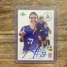 KORBIN ALBERT BLUE Ink Auto 212/373 2024 Parkside USWNT One Nation One Team ONOT Soccer Card