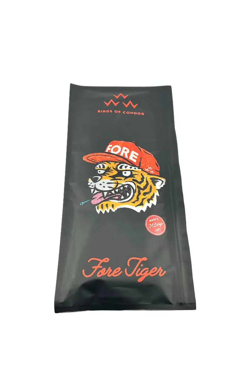 Birds Of Condor Fore Tiger Golf Glove Size M/L Wear on Left Hand