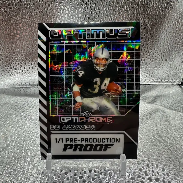 Bo Jackson Leaf Pre Production Proof 1/1