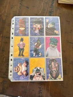 1992 Dinosaurs Trading Card Set Complete In Mint Condition