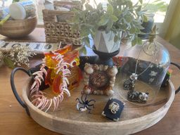 Vintage Halloween Vignette