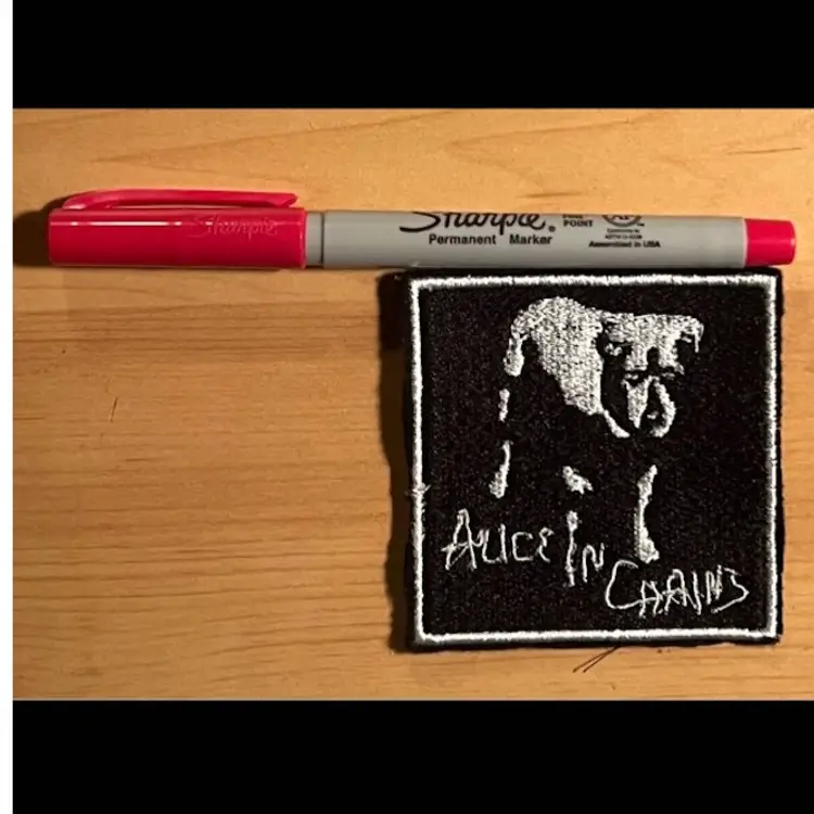Alice in Chains Self Titled Album Cover Embroidered Patch