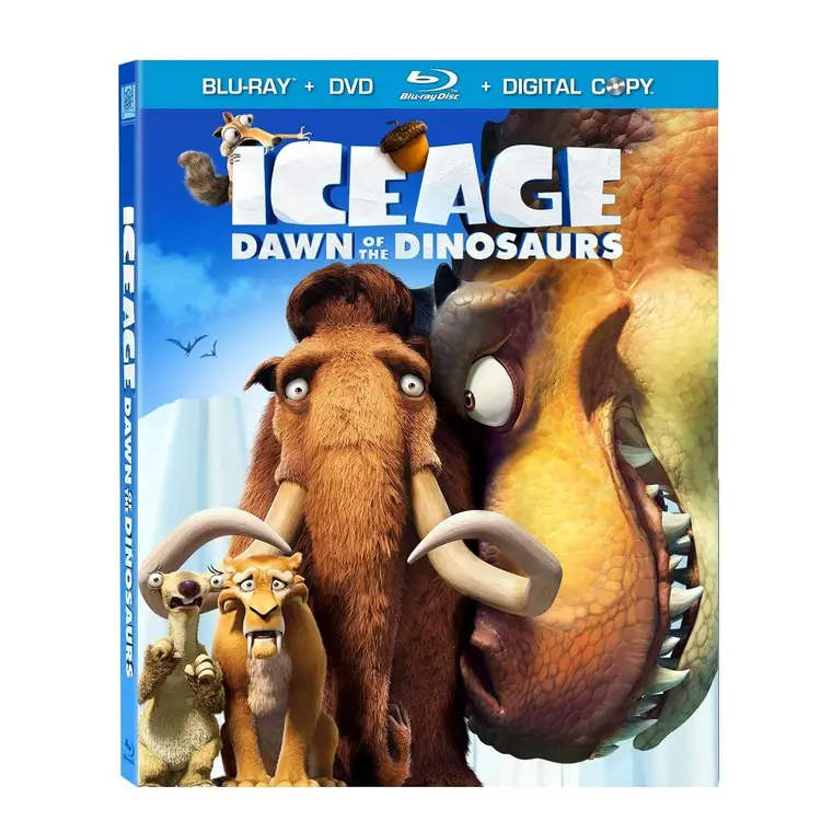 Ice Age: Dawn of the Dinosaurs Blu-ray + DVD + Digital Copy LIKE NEW