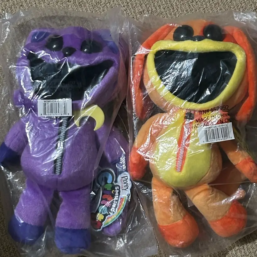 Poppy Playtime Cat Nap And Dog Day Lot Of 2 13” Plush New