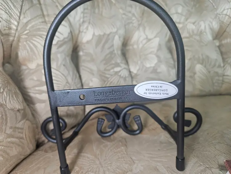 Longaberger recipe book and stand