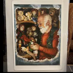 St. Nicholas limited edition print by Kathleen S. Giles- No 6/75