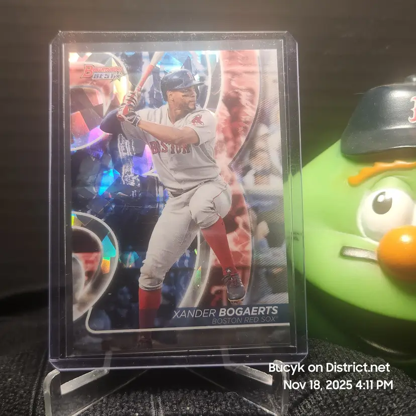 2019 Bowman's Best Atomic - Xander Bogaerts Boston Red Sox