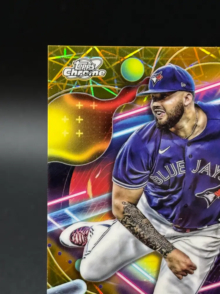 Alek Manoah 2023 Topps Cosmic Chrome- #57 Gold Interstellar Refractor /50