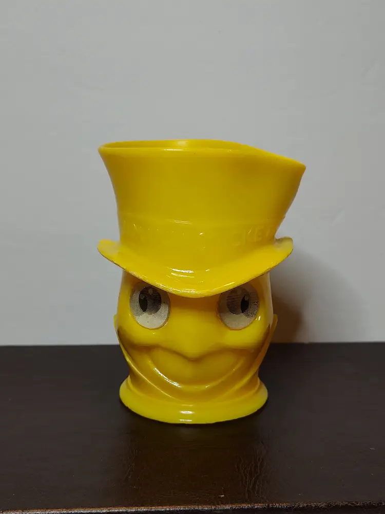 1960's Disney Jiminy Cricket Milk Cup