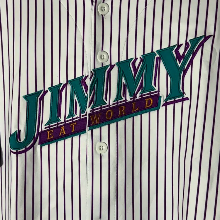 Jimmy Eat World X Diamondbacks XXL Baseball Jersey Innings Festival Exclusive