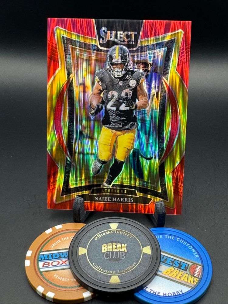 Najee Harris Red Shock 117/249 Pittsburgh Steelers