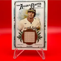 Brent Rooker 2025 Topps Allen & Ginter Full Size Relic Athletics