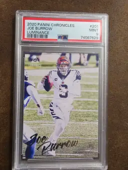 Joe Burrow psa 9