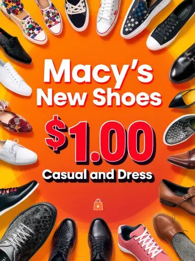 New Macys Shoes $1.00 Starts Men And Women 