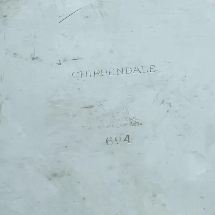 Scalloped Edge Chippendale Serving Tray