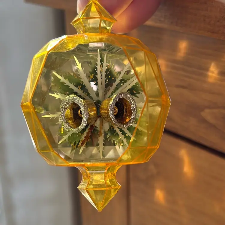 Vintage Jewel Brite Christmas Ornament