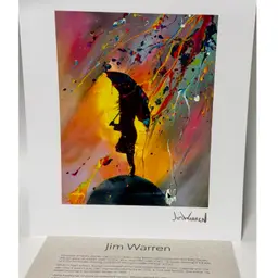 Top Of The World Print By Jim Warren