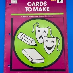 Cards To Make Kindergarten Grade Creative Teaching Press Book - 1988