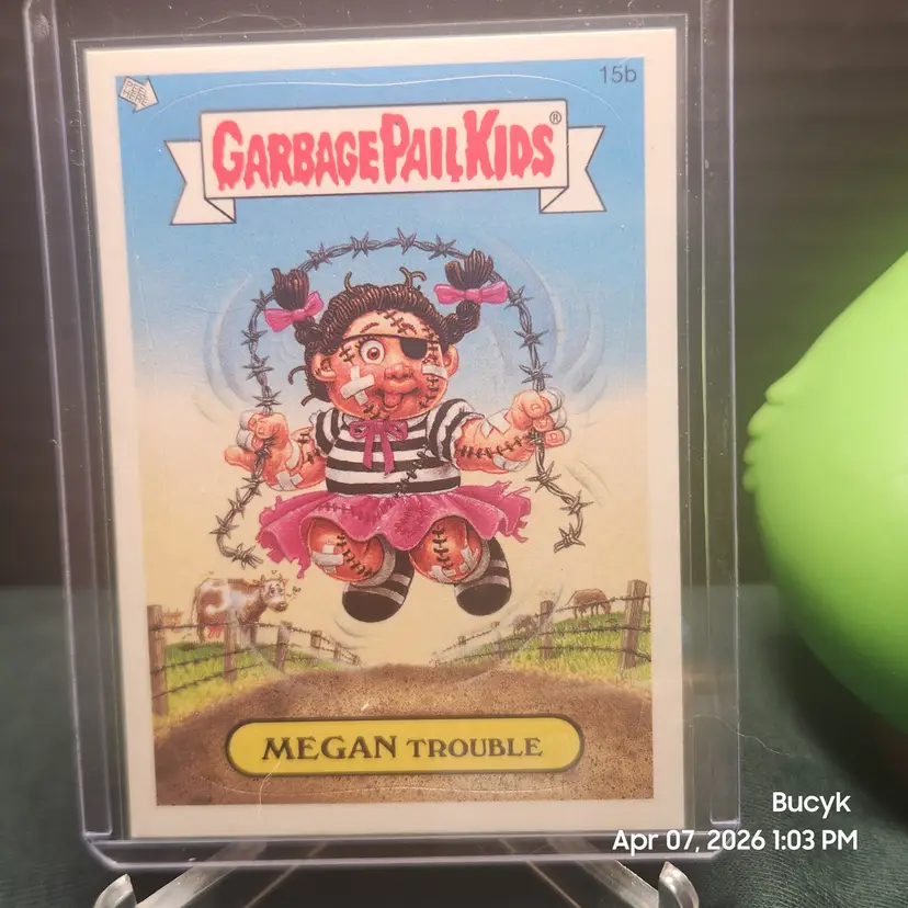 2005 Garbage Pail Kids - MEGAN Trouble #15b