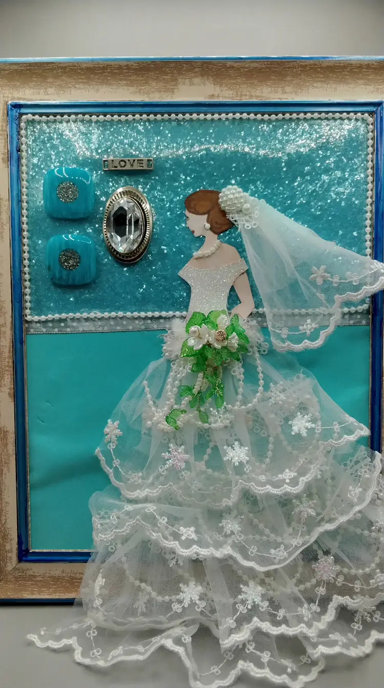 Bridal Shadow Box Art